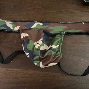 Greg camo jockstrap